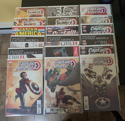 Captain America Sam Wilson #1-18 Marvel Comics