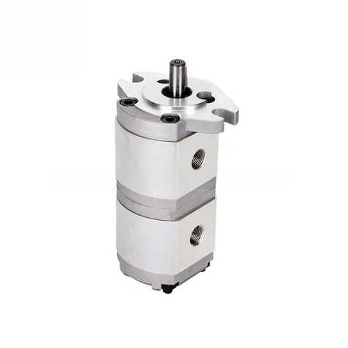 High Pressure Duplex Gear Pump HGP-11A-F4-4R/F2-2R/F3-3R Hydraulic Oil Pumps - Picture 2 of 21