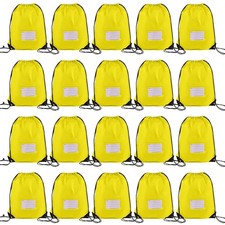 20 Pcs Drawstring Bags,Bulk Draw String Backpack, Cinch Bag Sackpack for Trav...
