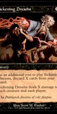 Sickening Dreams LP Light Play Torment MTG [10794]