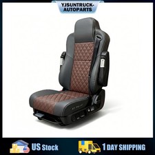 For Peterbilt Kenworth Freightliner Volvo Universal Truck Air Ride Lumbar Seat