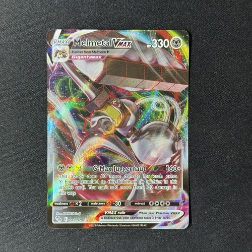 MELMETAL VMAX 048/078 HOLO VMAX RARE POKEMON GO NM/M POKEMON b
