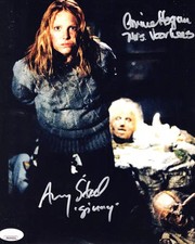 Amy Steel & Connie Hogan signed 8x10 Photo Mrs. Voorhees Ginny Field Friday t...