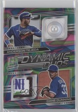 2021 Panini Spectra Neon Marble Prizm 1/5 Anderson Tejeda Dane Dunning s3g