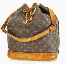 Authentic LOUIS VUITTON Noe Monogram Shoulder Tote Bag Purse 64483