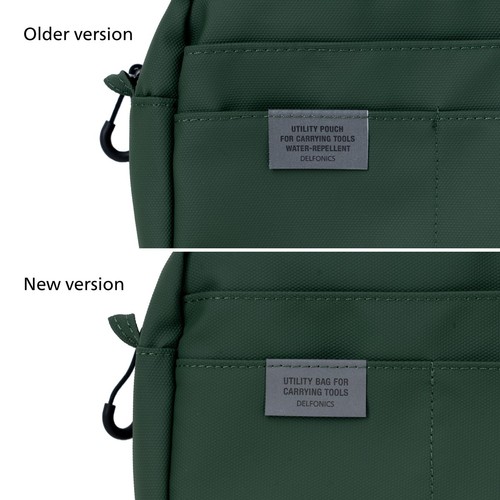 DELFONICS Innentragetasche wasserabweisend Smartphone Tasche Schultertasche (dunkelblau) - Bild 4 von 4