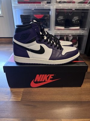 Air Jordan 1 OG High Court Purple White Size 11 555088-500 2020