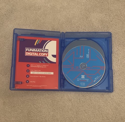 Darling In The Franxx Part 2 Blu-Ray w/ Slipcover *Tested, Working* - Picture 4 of 14