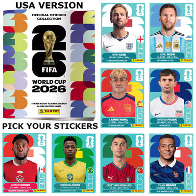 2026 Panini FIFA World Cup Stickers US Edition #MEX1-#SCO20 - Pick Your Stickers