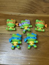 Lot of 5 2025 McDonald's Hello Kitty x TMNT Ninja Turtles Sanrio Happy Meal Toys