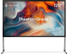Valerion 120" Outdoor Projector Screen, 3-Min Setup,4K/8K UHD Support, 16:9 HD