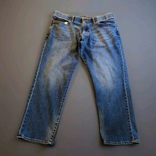 Lee Extreme Motion Jeans Men's 36x30 Medium Wash Blue Denim Straight Leg Comfort