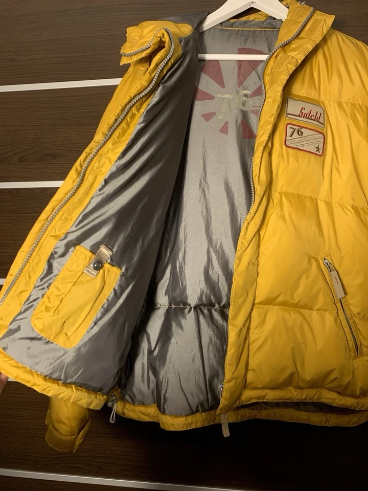 Winterjacke (Herren, 54) von Springfield in ockergelb - Bild 2 von 4