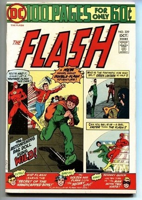 DC 100 Pages Giant The Flash #229 Oct 1974 DC Comics VFN/NM Kid Flash Bronze Age