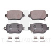 NK 2266009 Bremsbelagsatz, Scheibenbremse FüR Tesla, Hinterachse