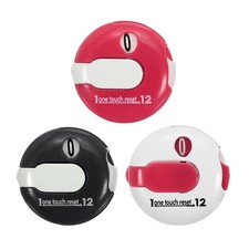 3 Pack Golf Score Counter Mini Golf Stroke Attachment White Red/Red/Black