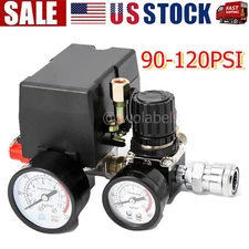 Air Compressor Pressure Switch Control Valve 90-120PSI Pressure Regulator