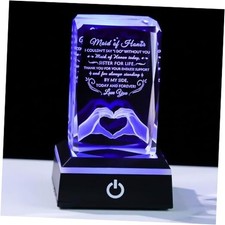 Bridesmaid Gifts Crystal Colorful Plaque - Today, Sister for Maid of Honor
