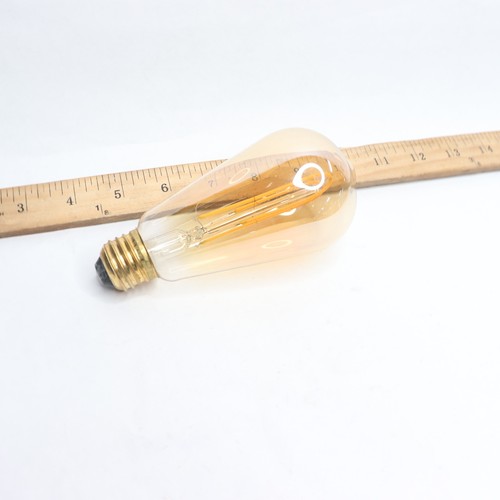 Feit Electric Edison LED Light Bulb Dimmable Filament Glass ST1940/M/LED/HDRP - Picture 2 of 4