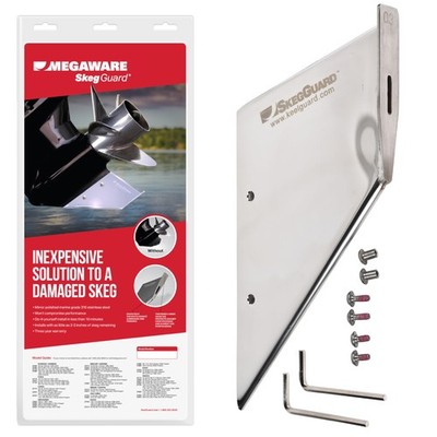 Megaware SkegGuard 27261 Stainless Steel Skeg Protector Suzuki Outboard