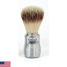 OMEGA Shaving Brush Chrome in Synthetic Rate