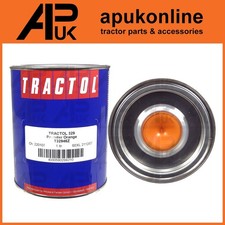 1 Litre Ltr Tin Parmiter Orange Paint Tractol Tillage Disc Harrows Machinery