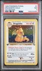 1999 POKEMON FOSSIL 1ST EDITION #4 DRAGONITE-HOLO PSA 7