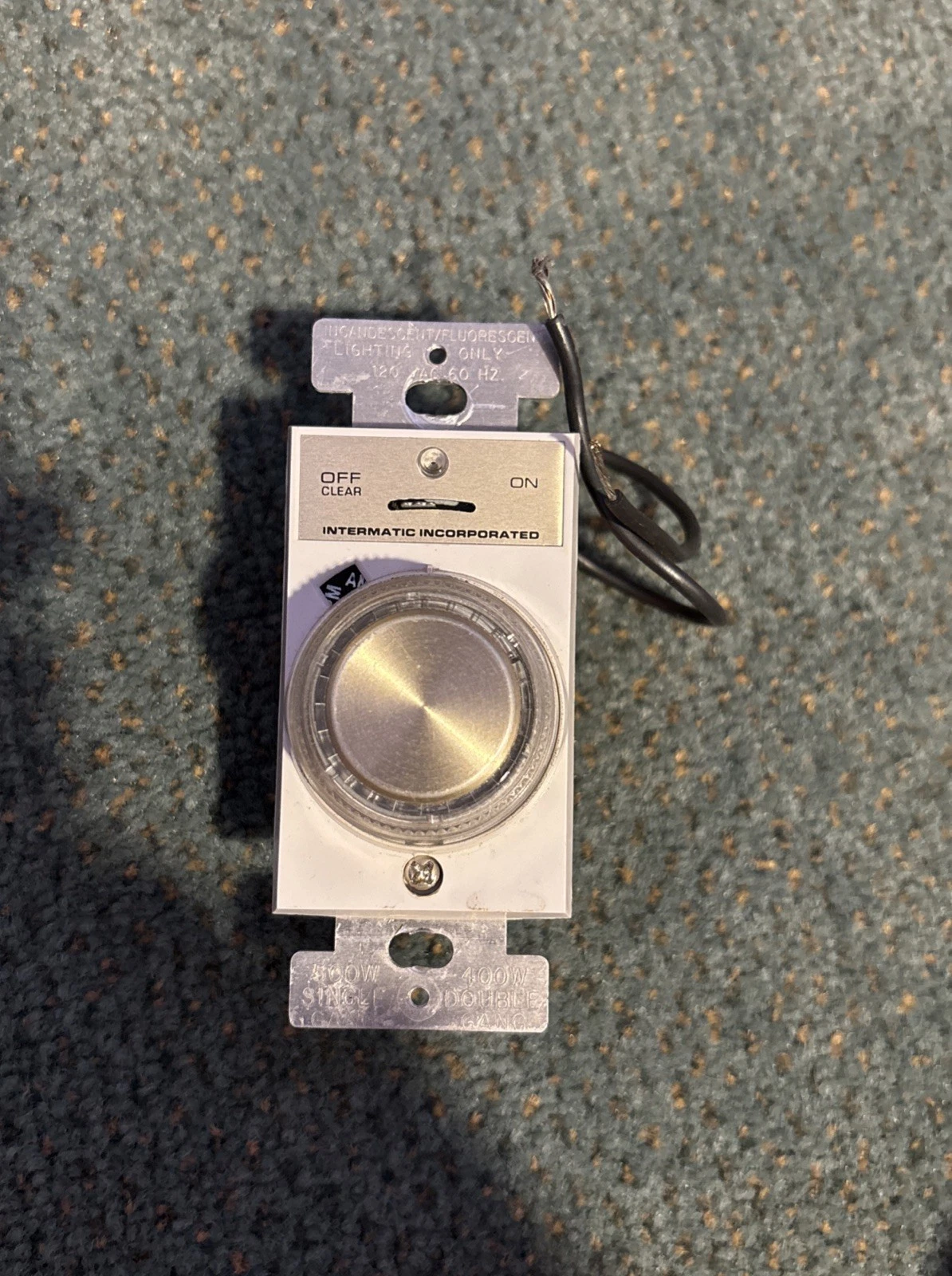 Intermatic Programmable Electronic Wall Switch Security Timer Model EJ341C