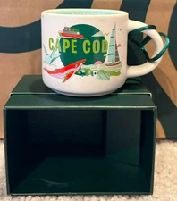 Starbucks Ornament Discovery Series Cape Cod (MA) 2oz NIB 🔥Ready to ship🔥