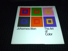 The Art of Color by Johannes Itten Hardback With Dust Cover