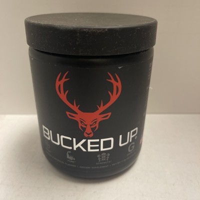 BUCKED UP MOTHER BUCKER PRE-WORKOUT Pump Focus Strength Energy Blood RAZ 11/25