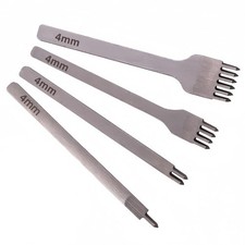 Leather Craft Kits Pricking Irons Profession Diamond Lacing Stitching Chi