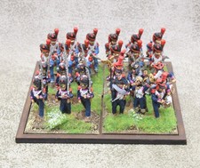 28mm Napoleonic metal FRENCH GRENADIERS x24 Well Painted 37212