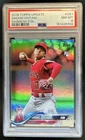 2018 Topps Update Shohei Ohtani RC Rainbow Foil Rookie #US1 Angels PSA 8