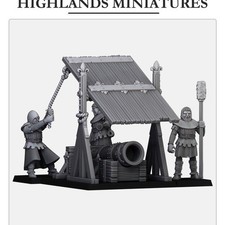 Kingdom of Gallia - Gallia Bombard - Highland Miniatures 28mm