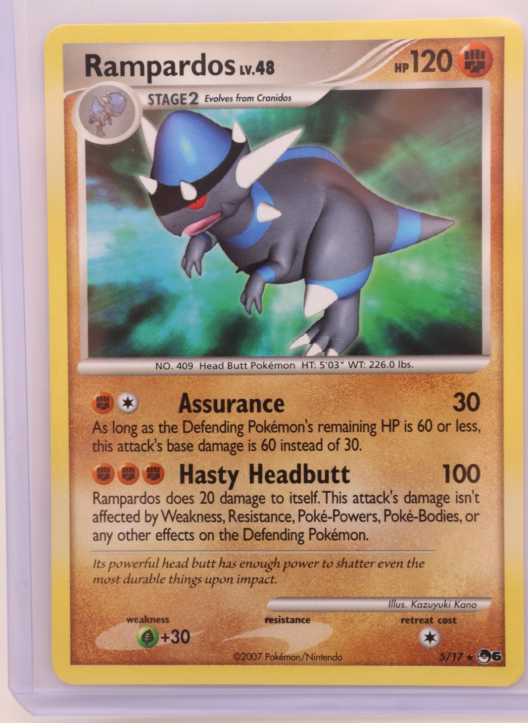 Rampardos 5 - Pokemon POP Series 6 - NM