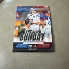 🏈 2024 Panini-Prestige - Any Given Sunday - Jared Goff Lions #AGS-JGF