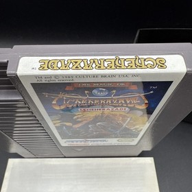 The Magic of Scheherazade (NES, 1989) &ndash; Authentic, Cart w/ Manual Tested! NICE