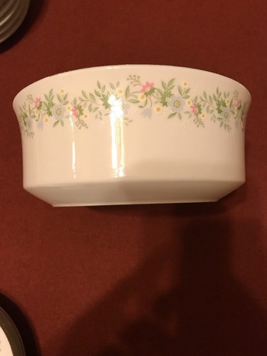 JOHANN HAVILAND SERVING / VEGETABLE BOWL BAVARIA GERMANY FOREVER SPRING PATTERN - Picture 2 of 5