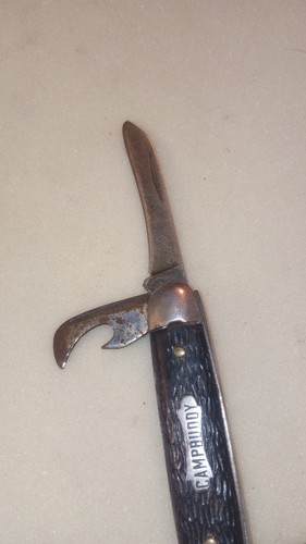 Vintage CampBuddy USA 4 Blade Scout/Camping Pocket Knife - Picture 7 of 15
