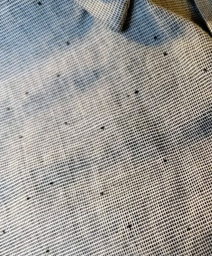 Men Ben Sherman Since 1963 Gray Polka Dot Cotton Long Sleeve Dress Shirt M NWOT - Picture 8 of 10