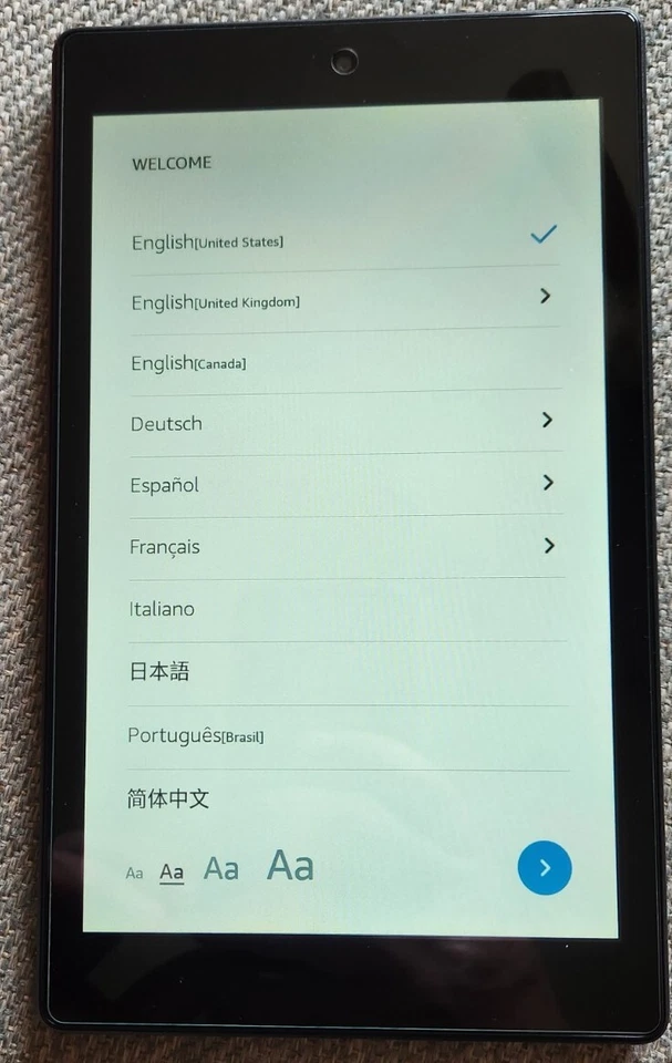 Amazon Kindle Fire HD 8 Tablet 16 GB Wi-Fi in Black Microsd Support 400 GB - Image 2 of 4