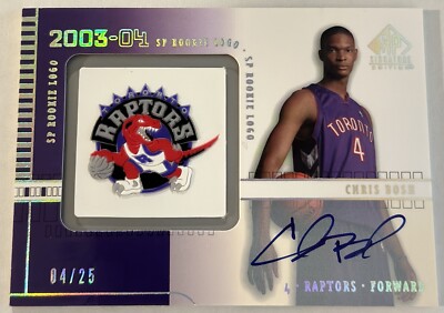 Chris Bosh Autograph Chris Bosh Signed 