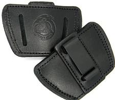 SMALL AUTOS RH LH Black Leather IWB OWB SOB Inside Outside Pants Holster CHOOSE