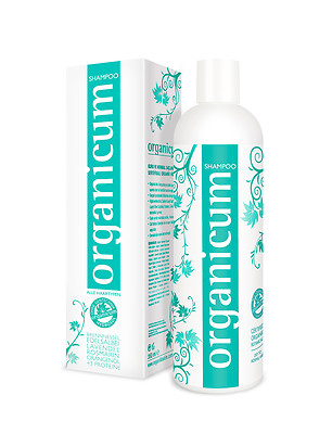 350ml organicum Shampoo mit Wildkräutern gegen Schuppen Haarausfall Kopfjucken