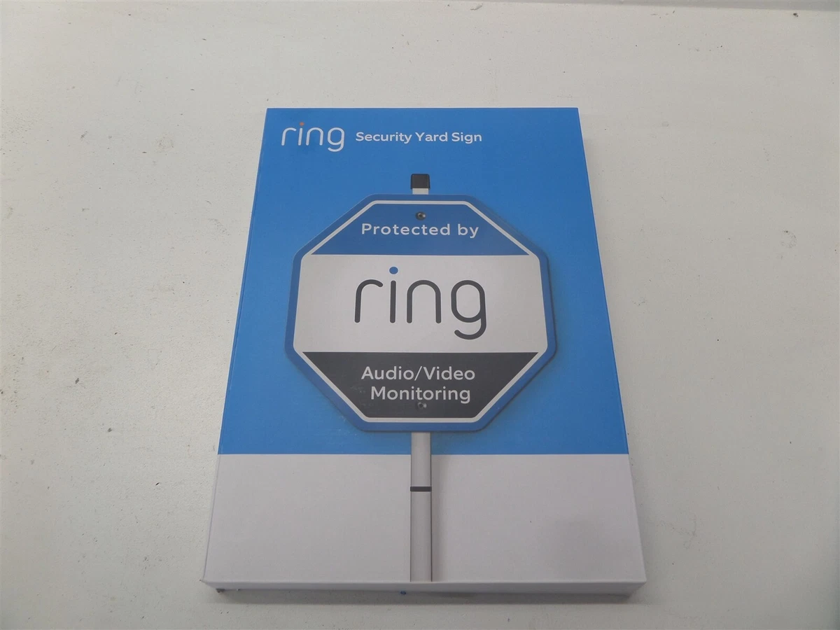 Ring security deals sign ebay