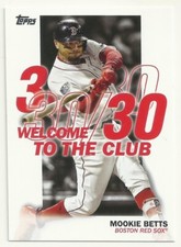 2023 TOPPS BASEBALL - MOOKIE BETTS - WELCOME TO THE CLUB - #16 - BOSTON RED SOX