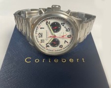 CORTEBERT Mens Chronograph White Dial Mens Wa...