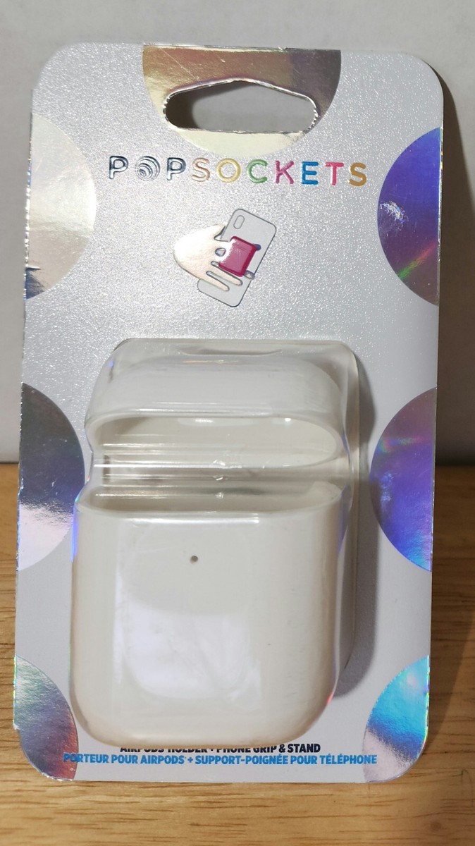 POPSOCKETS POPGRIP Airpod Holder White New Pop Sockets