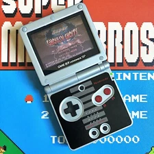 Console Nintendo Gameboy Advance SP NES Edition AGS-001 + Charger